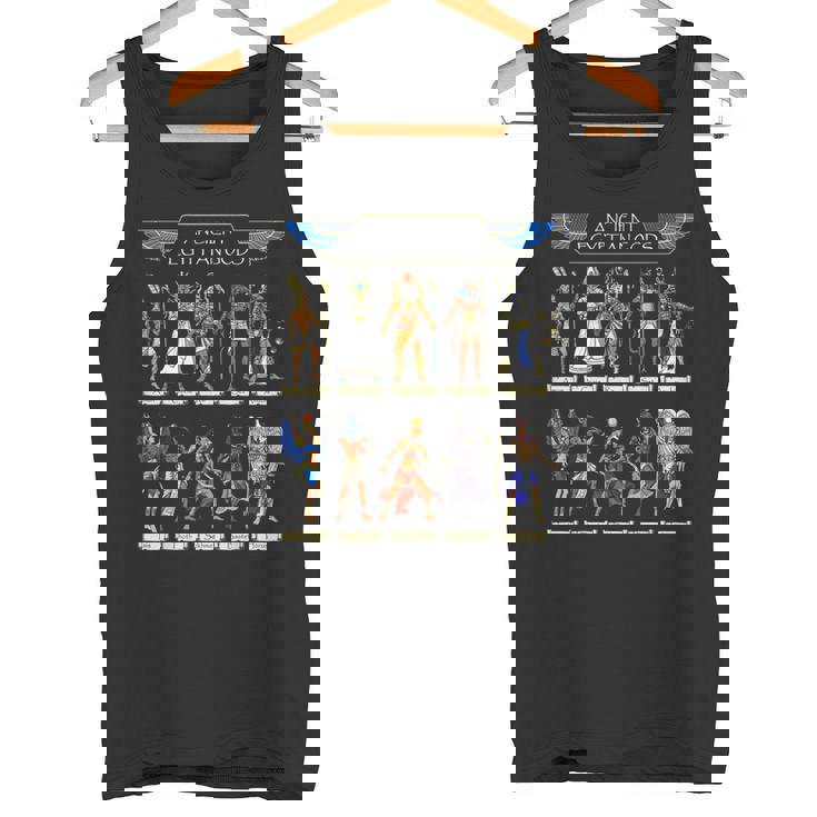 エジプトの神々古代エジプトの神話ファラオアヌビストートホルスラセクメトバステト タンクトップ