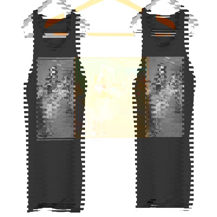 エドガー・ドガ ダンスクラス バレエ 印象派 アート タンクトップ