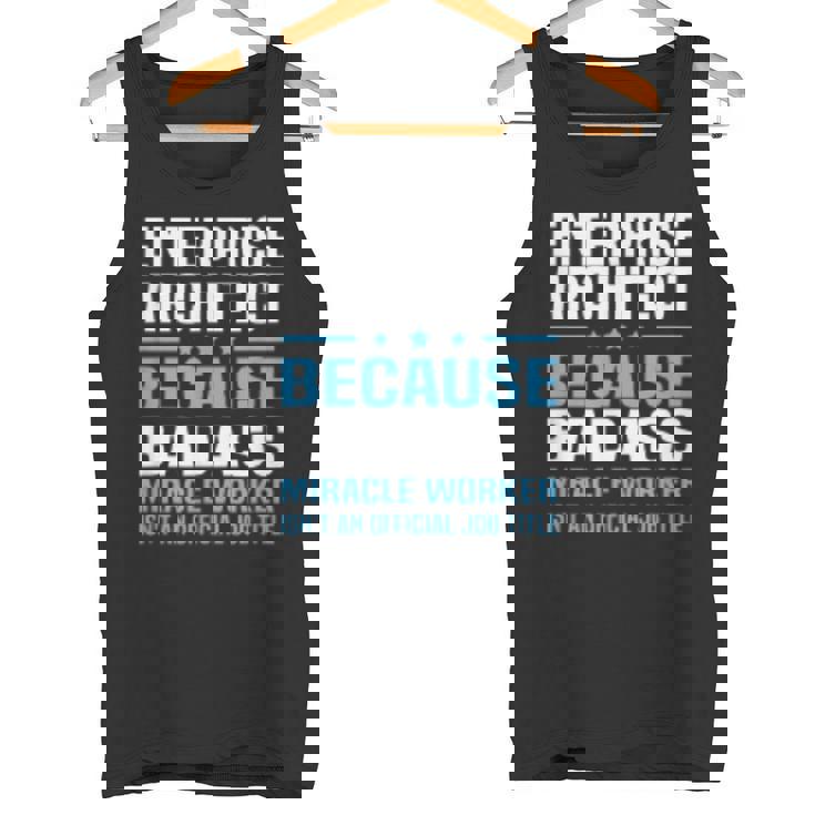 エンタープライズアーキテクトtシャツ タンクトップ