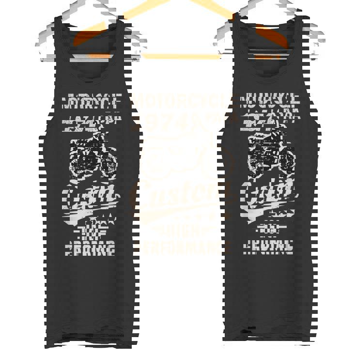 オートバイ バイク 2輪車 お父さん 祖父 1974年 生まれ 誕生日 ヴィンテージ 服 タンクトップ