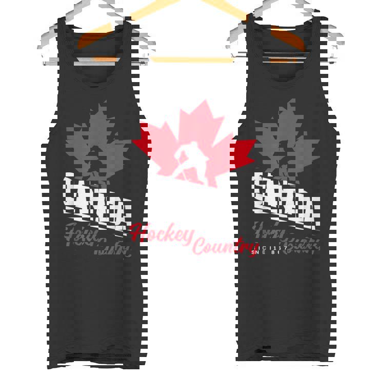 カナダホッケー メープルリーフ アイスホッケー選手 カナダ タンクトップ