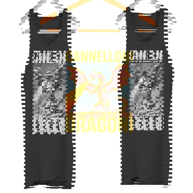 カネロニ・ドラゴニ イタリアン ブレイン モンスターズ Ai パスタドラゴン タンクトップ