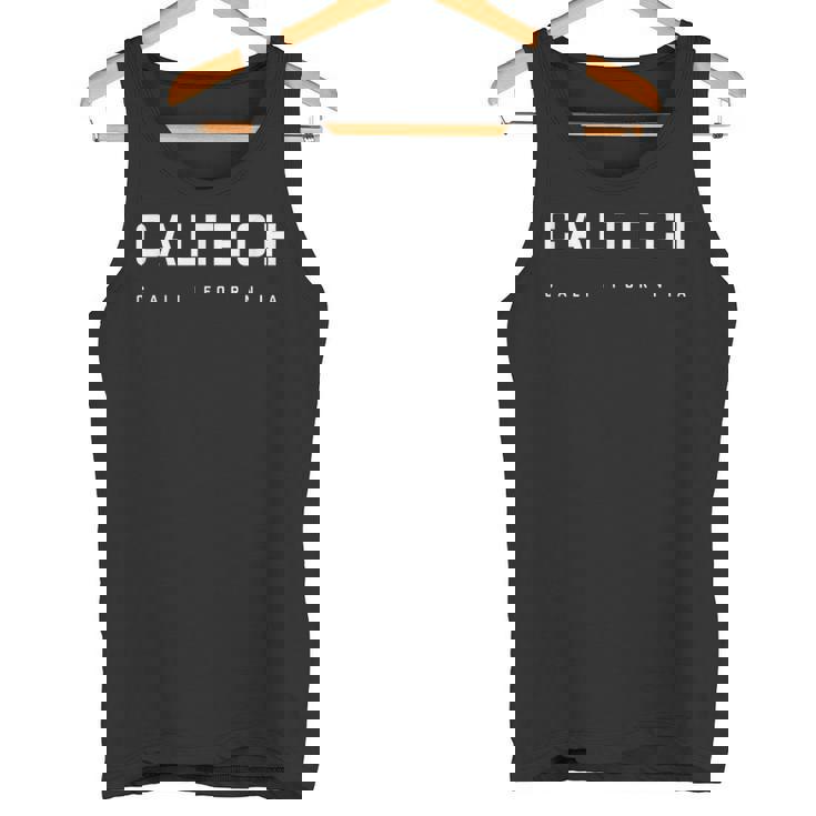 カリフォルニア工科大学カリフォルニア州 象徴的な技術精神デザイン タンクトップ