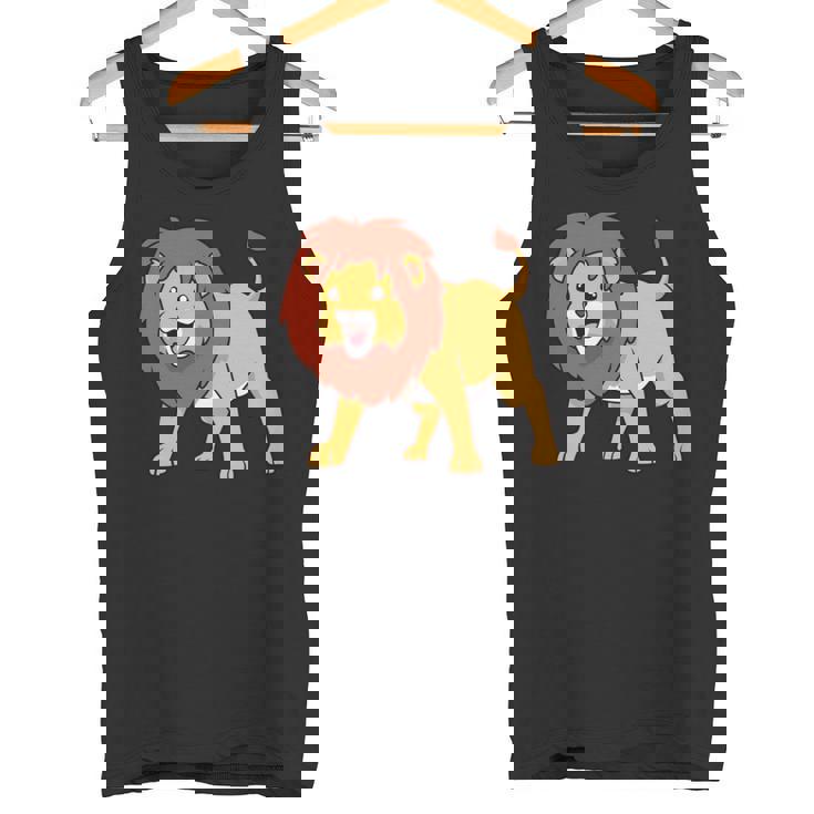 カワイイライオン 長袖tシャツ タンクトップ