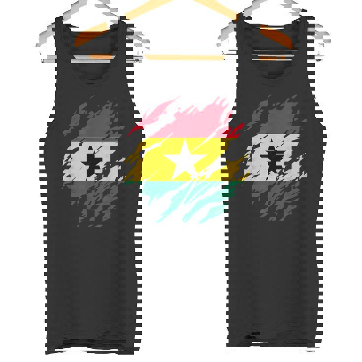 ガーナの国旗ガーナ タンクトップ