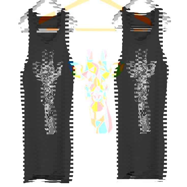 キリン 幾何学 タンクトップ