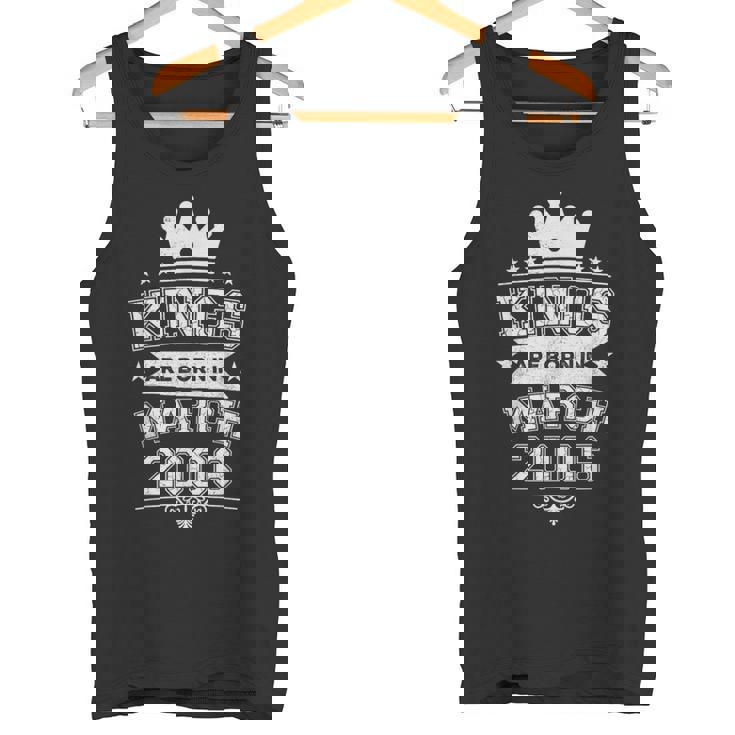 キングスは2006年3月に誕生 20歳の誕生日 男性 男の子 タンクトップ