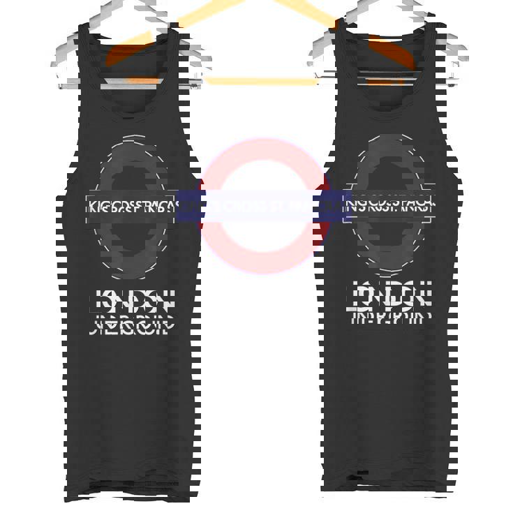 キングスクロス セントパンクラスロンドン地下鉄 タンクトップ