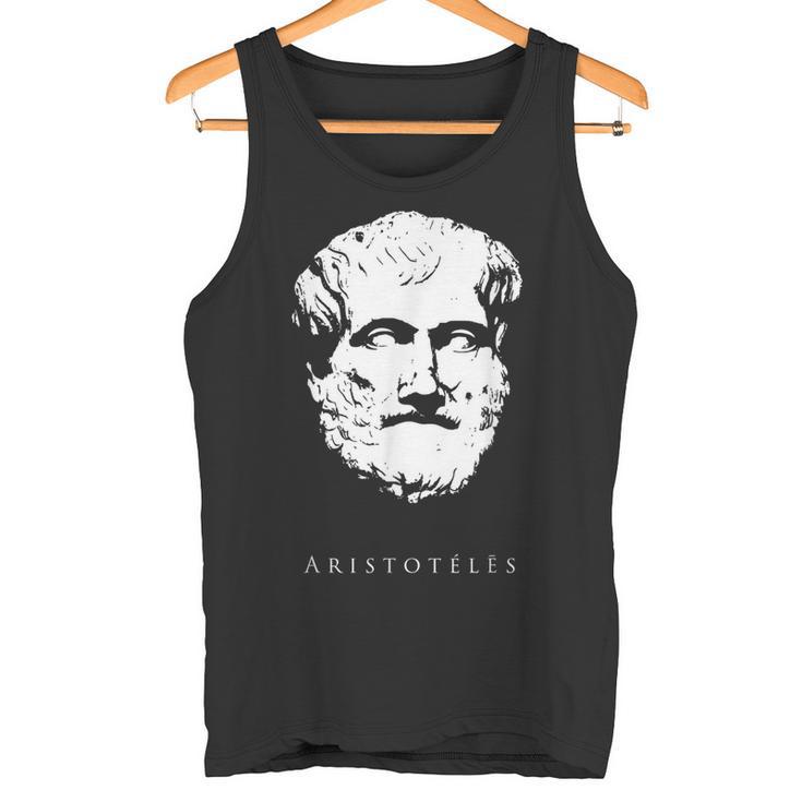 ギリシャ古代アリストテレス哲学 Aristotle Philosophy Greek Philosopher タンクトップ