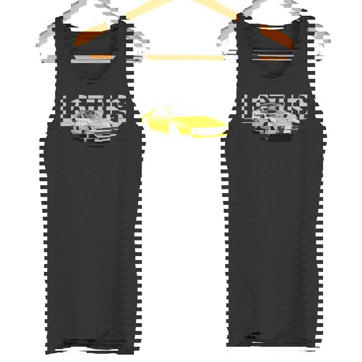 クラシック ブリティッシュ ロータス エスプリ スポーツカー 長袖tシャツ タンクトップ