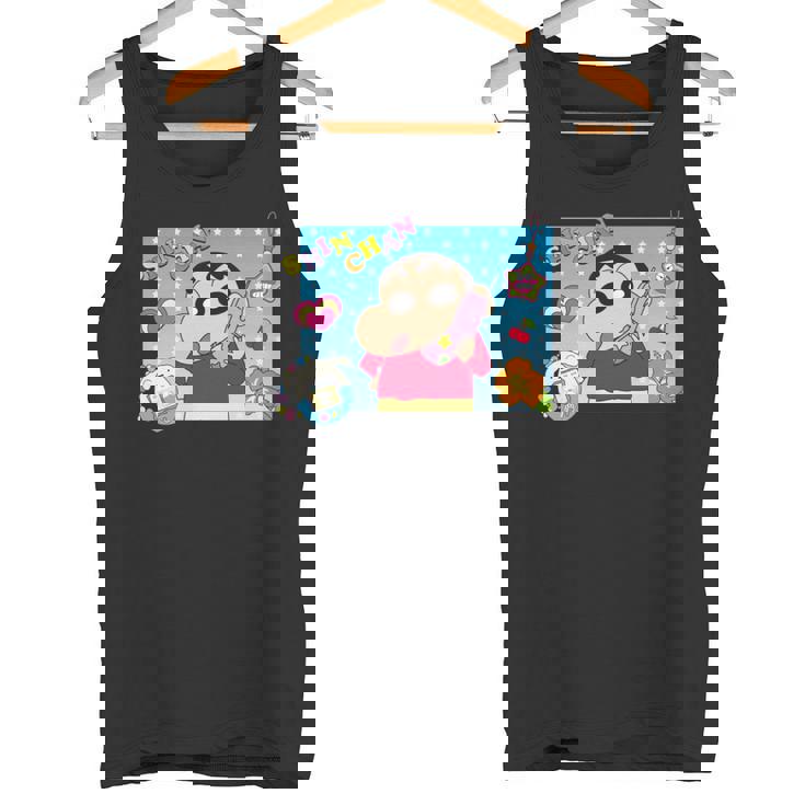 クレヨンしんちゃん 平成ごっこ しんちゃん 長袖tシャツ タンクトップ