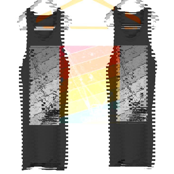 クレーン オペレーター 重機 おもしろい 建設 クレーン タンクトップ