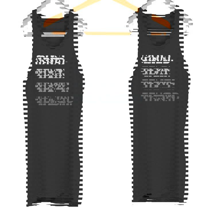 クールおじいちゃん The Man The Myths The Legend The Legend おじいちゃん タンクトップ