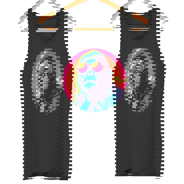 クールゴリラ サングラス付き サンセット ゴリラ タンクトップ