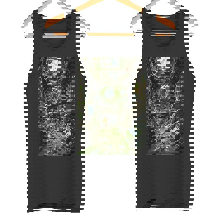 ゲームルームウィアードコアスペーシャスドリームコア タンクトップ