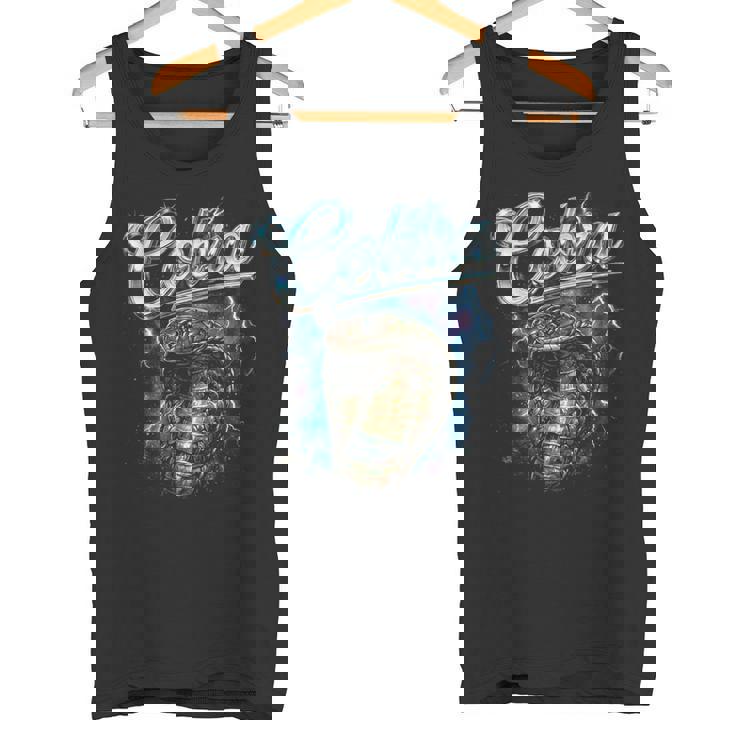 コブラ ヴィンテージ 90年代 レトロ 面白い コブラ 80年代 蛇好き タンクトップ