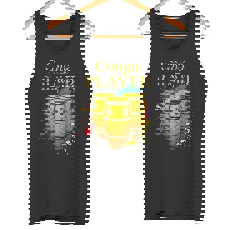 コンガコンガ奏者ミュージシャン タンクトップ