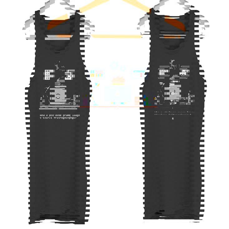 コンピュータサイエンスrプログラマーは海賊 タンクトップ