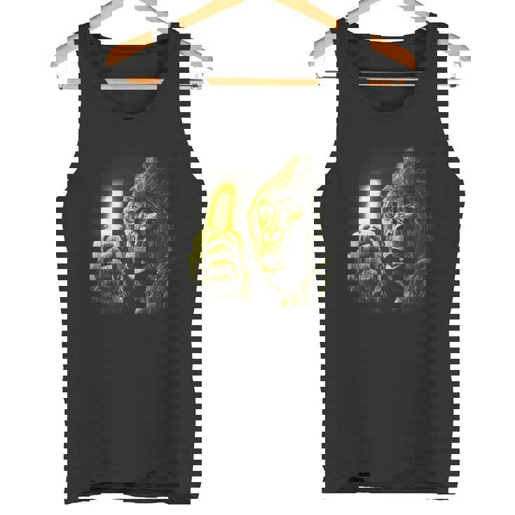 ゴリラとバナナ タンクトップ