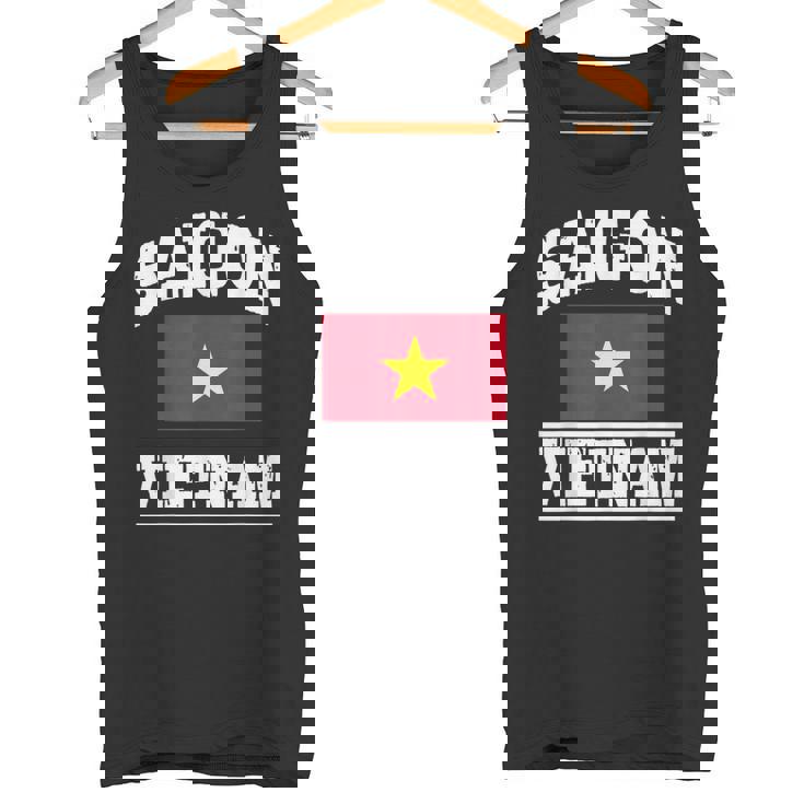 サイゴン ベトナム ホーチミン市 お土産 ベトナム国旗 タンクトップ