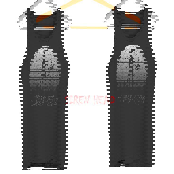 サイレンヘッドクリプティッドフォークロア タンクトップ