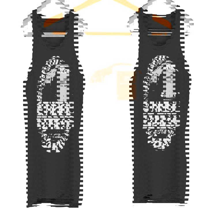 サンライズ エクスプレス トレイン 日本 東京 出雲 サンライズ 出雲 電車 タンクトップ