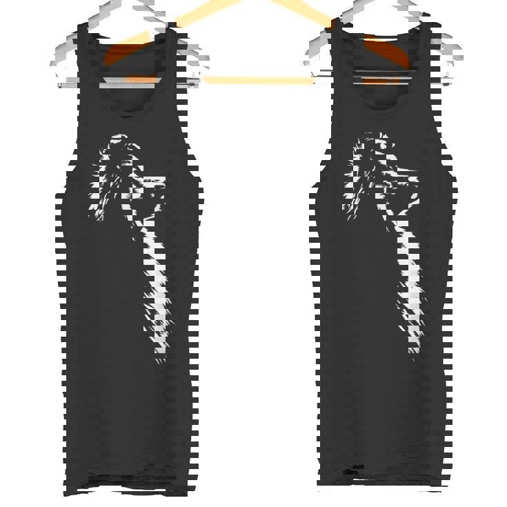 シェットランド・シープドッグ ポートレート シルエット 犬 シェルティー・ドッグ タンクトップ