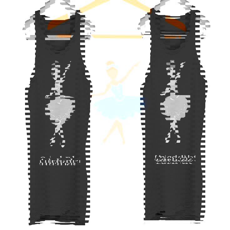 シンデレラ バレエ バレリーナ ポワント ダンサー ダンス グラフィック タンクトップ