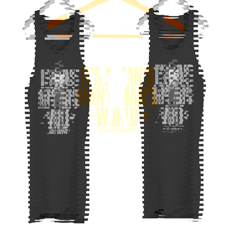 ジェームス・ブラウン・マンのワールド・ダンシング・シルエット タンクトップ