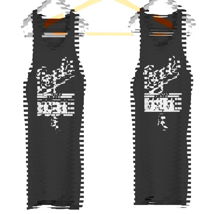 ジャクソン・ロイヤルズベースボールホワイト タンクトップ