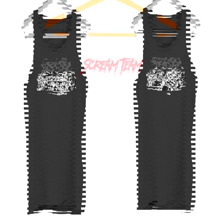 スクリームチーム ホラー映画 長袖tシャツ タンクトップ