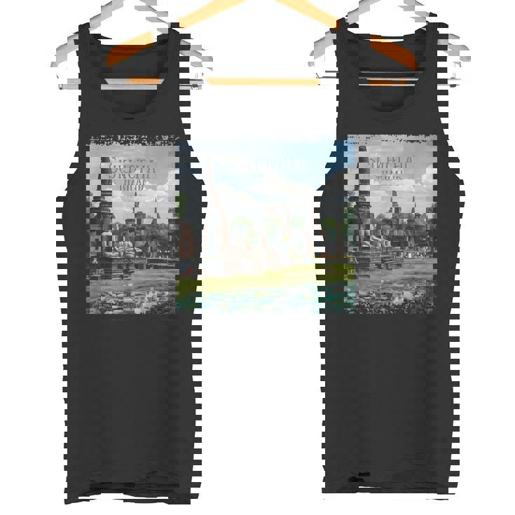 スコータイ、タイ タンクトップ