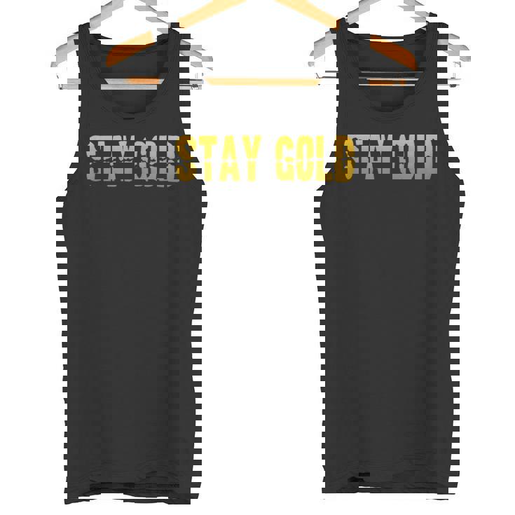 ステイゴールド、クラシック80年代。 タンクトップ