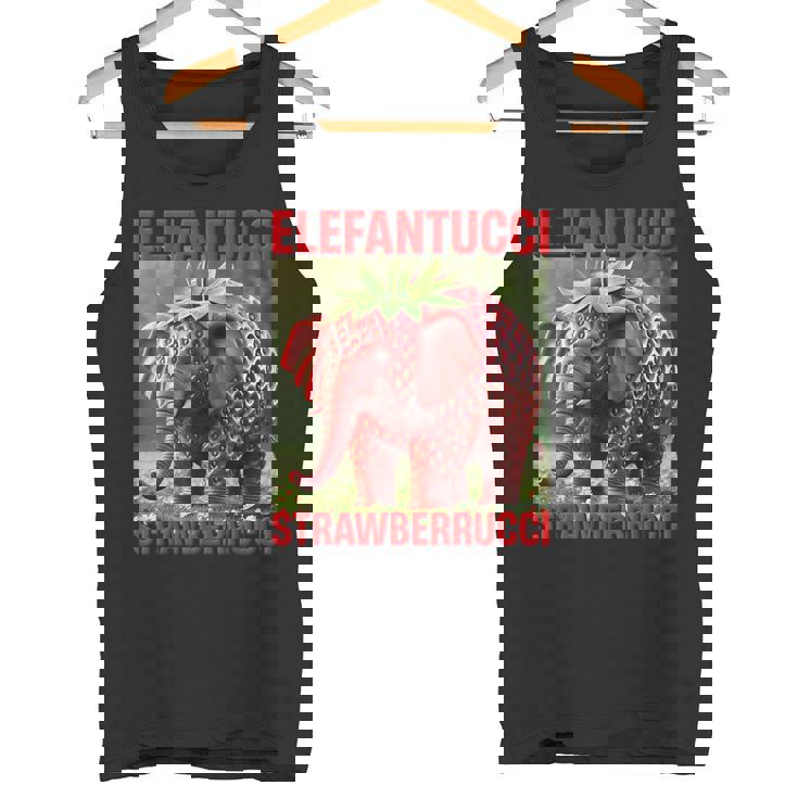 ストロベリーエレファントキッズ ブレイン エレファントゥッチ ストロベルルッチ タンクトップ