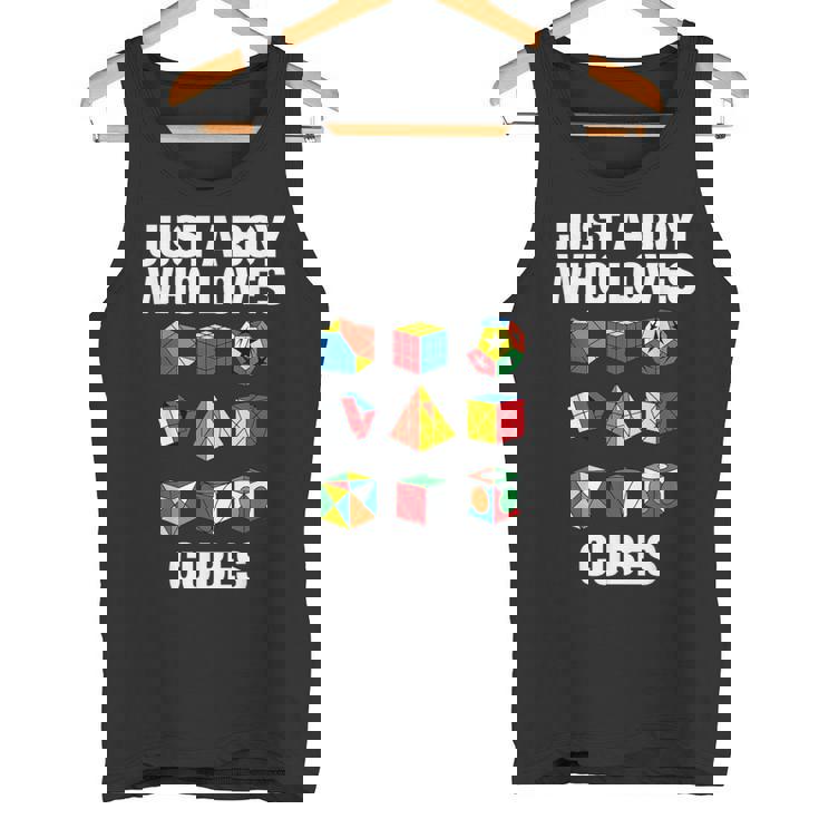 スピードキューブパズル キューブキューブ キッズ タンクトップ