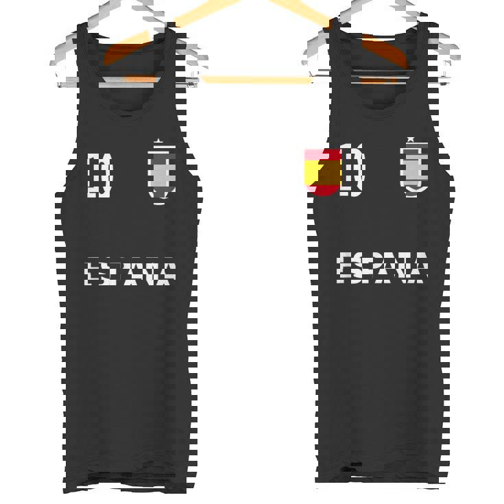 スペイン サッカー フットボール ナンバー10 10ファン タンクトップ