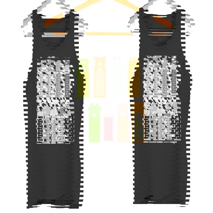 ゼブラプリント 算数 仮装アイデア キッズ&掛け算 タンクトップ