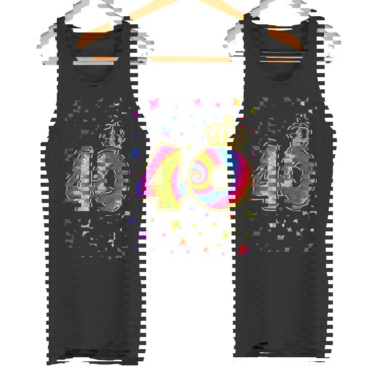 タイダイ 40歳の誕生日パーティー 40歳 お祝い タンクトップ