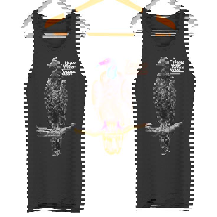 ターキー ハゲタカバードウォッチャー バードラバーズ タンクトップ