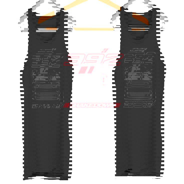 ダッジ チャレンジャー 392 シェイクダウン ラストコール 長袖tシャツ タンクトップ