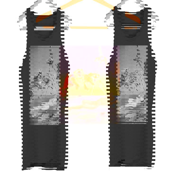 ダリの蜂の飛びによって生じる夢 タンクトップ