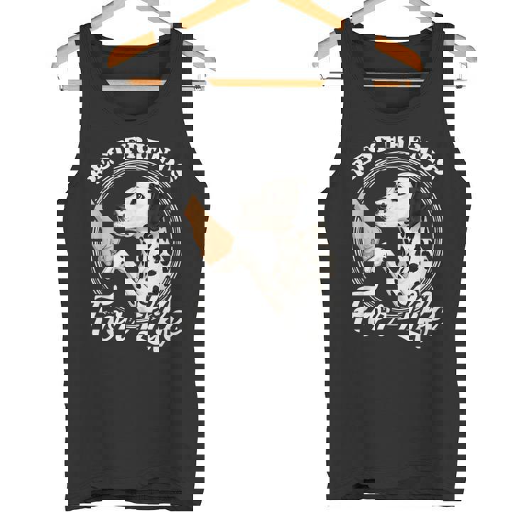 ダルメシアン 犬好きデザイン 美しいダルメシアン タンクトップ