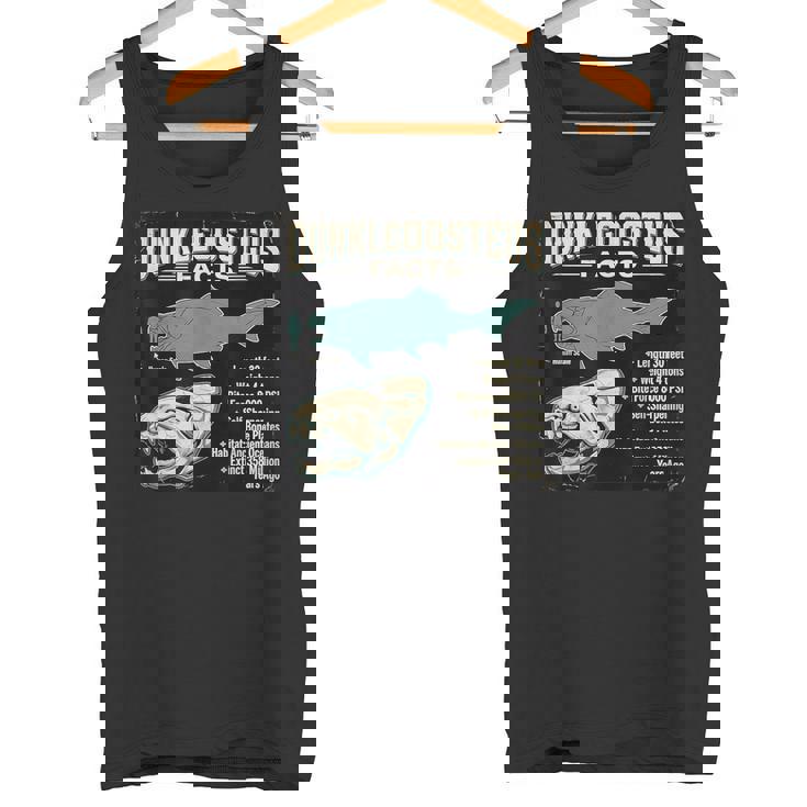 ダンクルオステウス Dunkleosteus Facts 古代魚 恐竜 海洋 生物 学習 図解 タンクトップ