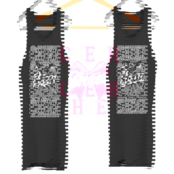 チア コケット 弓 チアリーダー チアリーダー チアガール キッズ タンクトップ