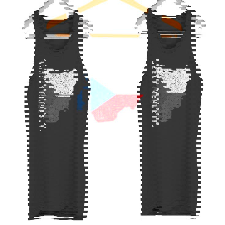 チェコ共和国 チェコ 国旗 チェコ ルーツ 地図 チェコ プライド タンクトップ