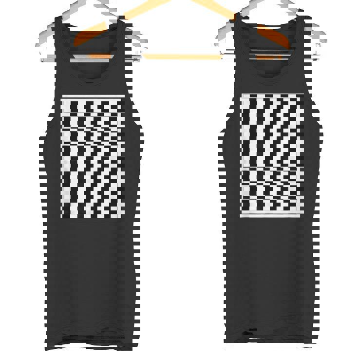 チェッカー柄チェス タンクトップ
