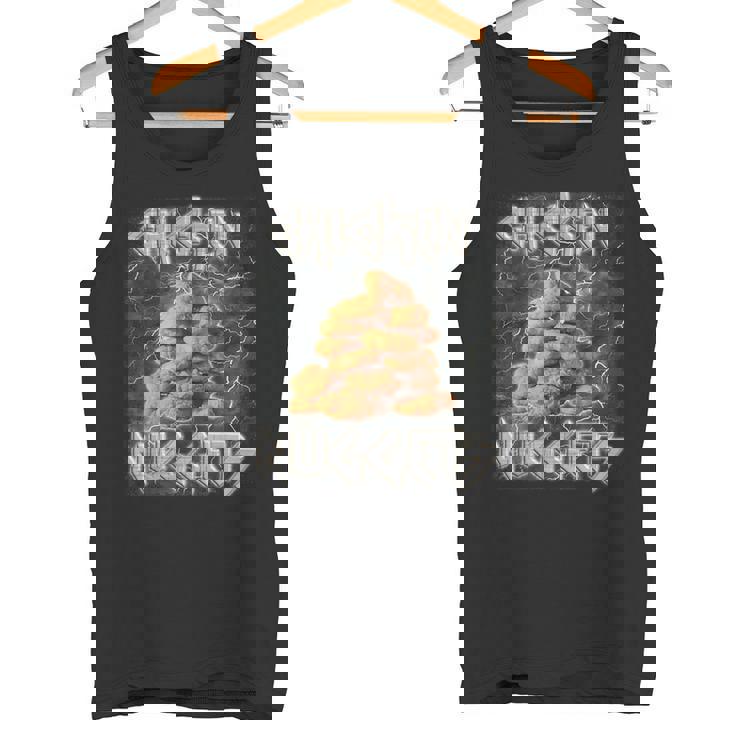 チキンナゲットシャツ 奇妙なチキンナゲット タンクトップ