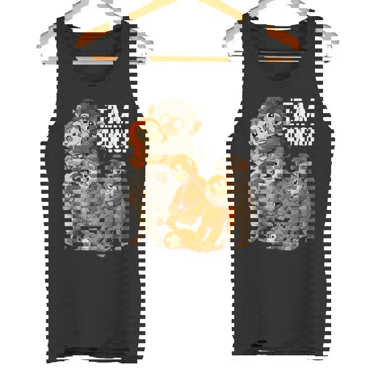 チームパンチ パンチくん 日本 赤ちゃん 猿 かわいい タンクトップ