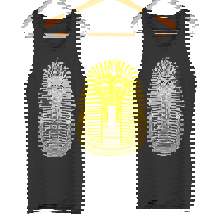 ツタンカーメン エジプトのファラオ王 ツタンカーメン 長袖tシャツ タンクトップ