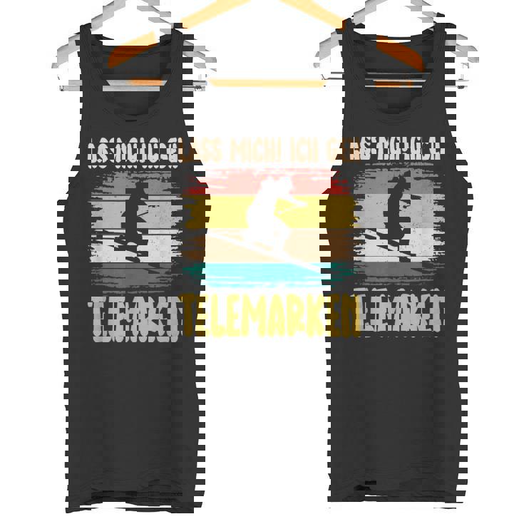 テレマーク Lass Mich Ich Geh Telemarken スキー タンクトップ